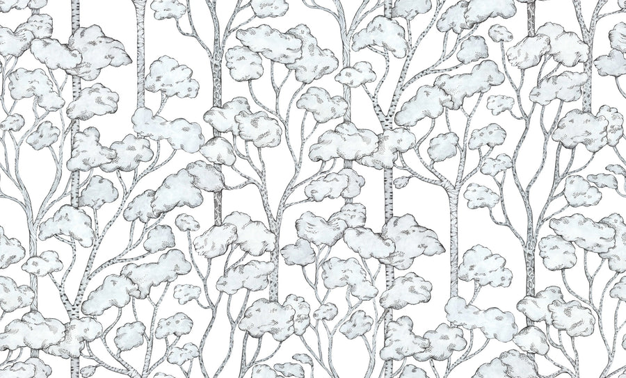 Animal Tree Mural Wallpaper