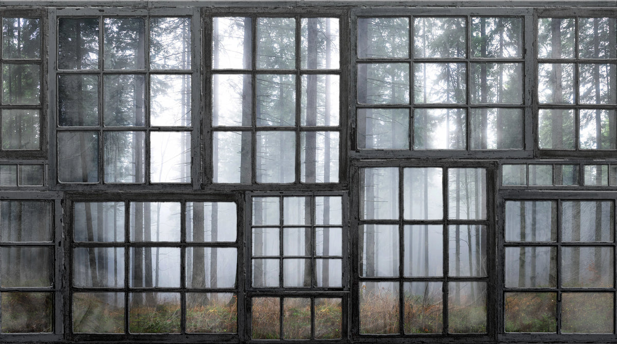 Cabin Mural Wallpaper - pure wallpaper artwork