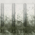 Patinated Panels, Moss Mural Wallpaper - pure wallpaper artwork