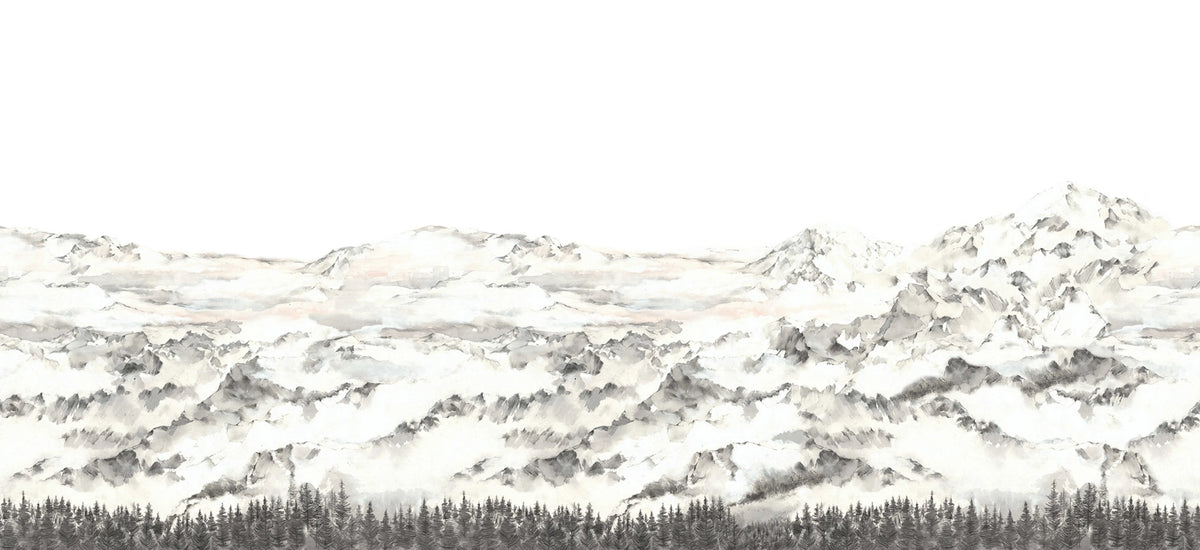 Hope Mountains Mural Wallpaper - pure wallpaper artwork