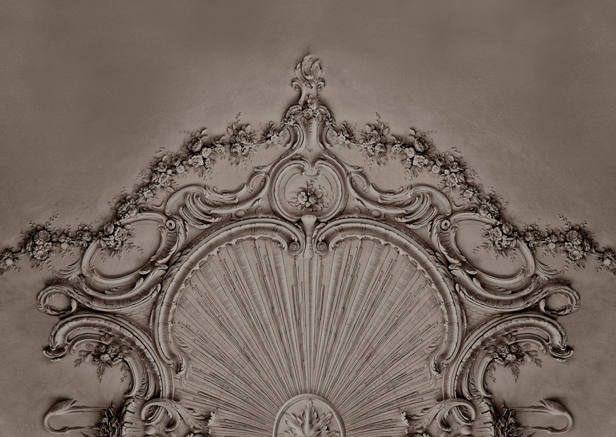 Stucco Gloria, Clay Mural Wallpaper