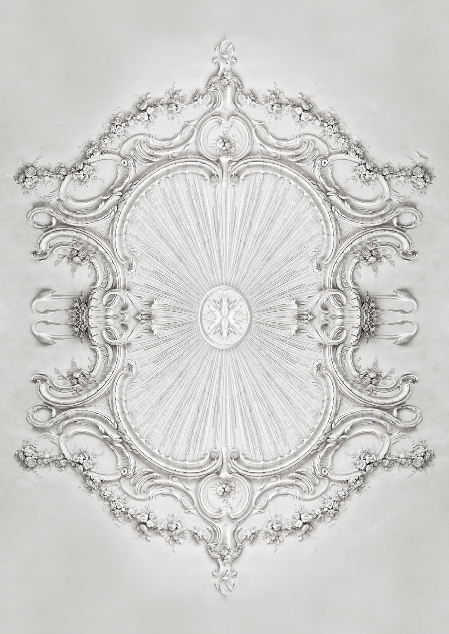Stucco Gloria, Ceiling Mural Wallpaper