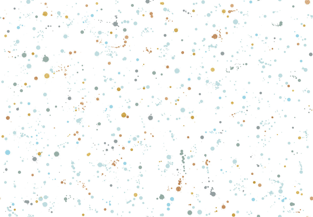 Ink Colossal, Mint Mural Wallpaper - pure wallpaper artwork