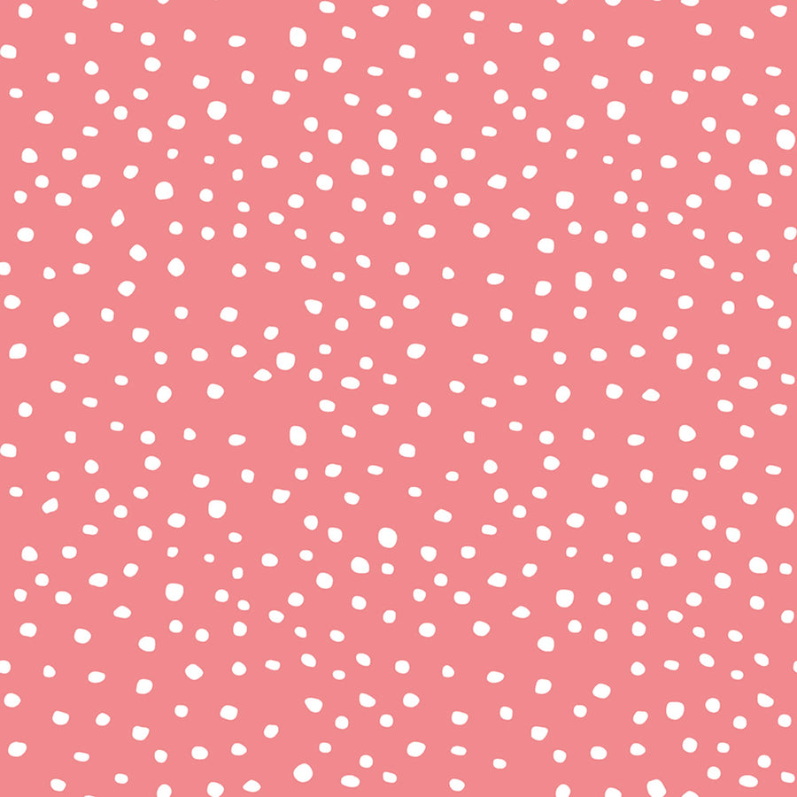 Rebel Dot, Peach Mural Wallpaper