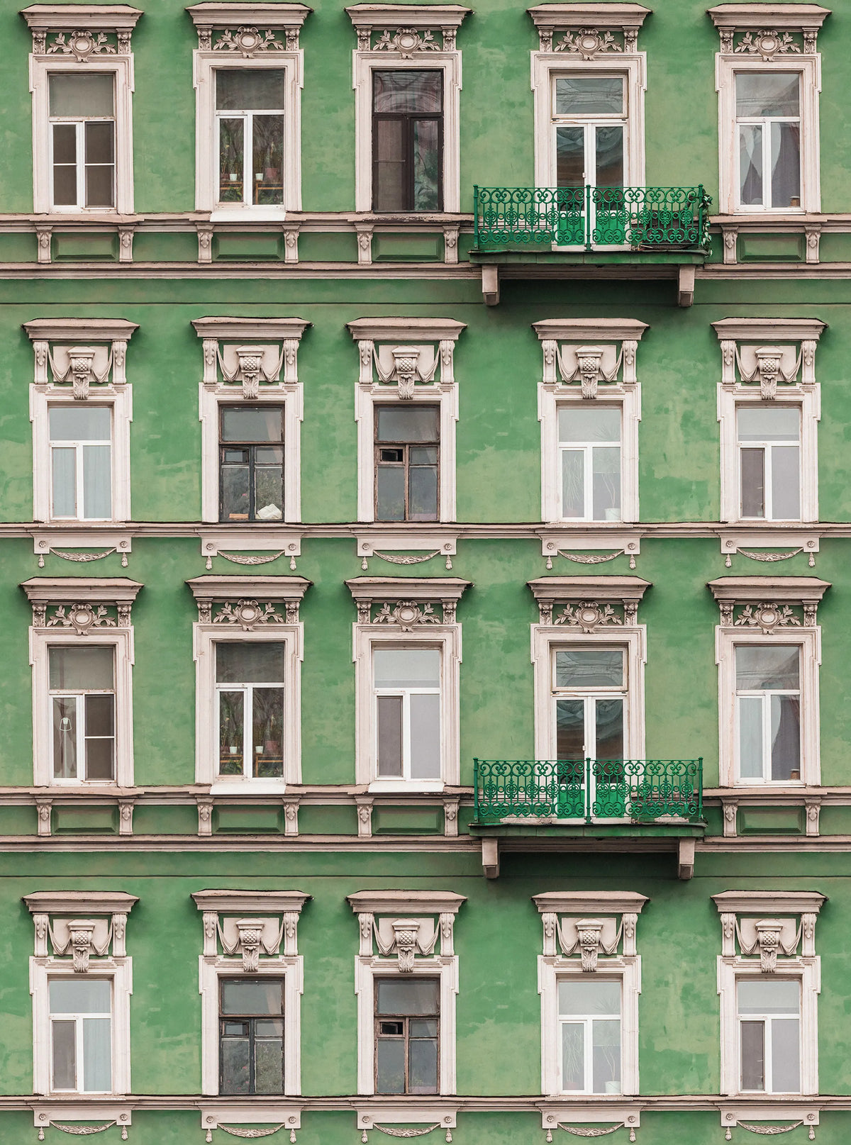 Strada Verde Mural Wallpaper - pure wallpaper artwork