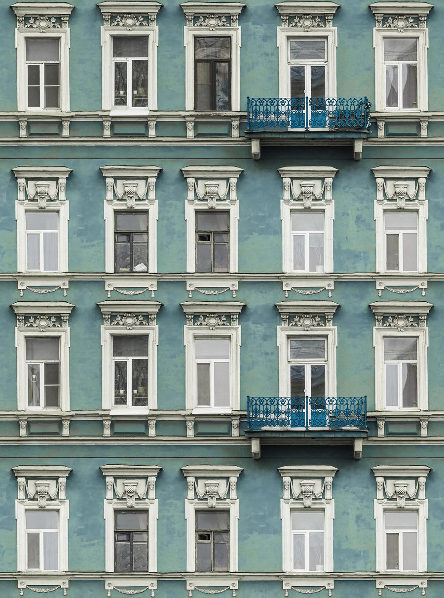 Strada Azul Mural Wallpaper