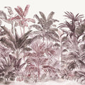 Pride Palms, Plum Mural Wallpaper - pure wallpaper artwork