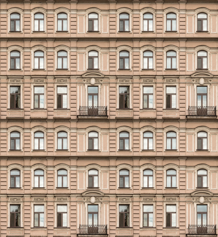 Balcony Life Mural Wallpaper