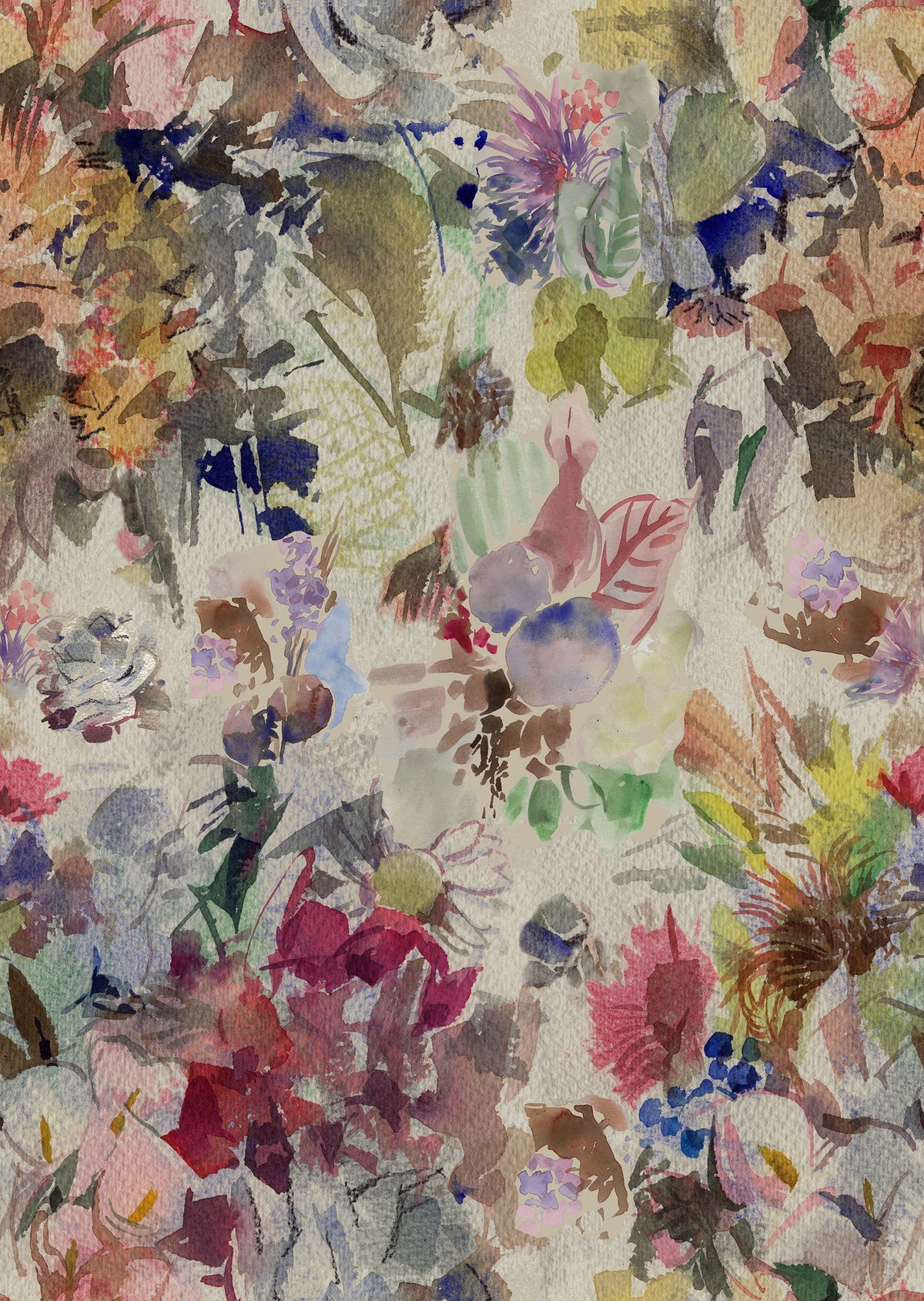 Floral Splendor Mural Wallpaper - pure wallpaper artwork