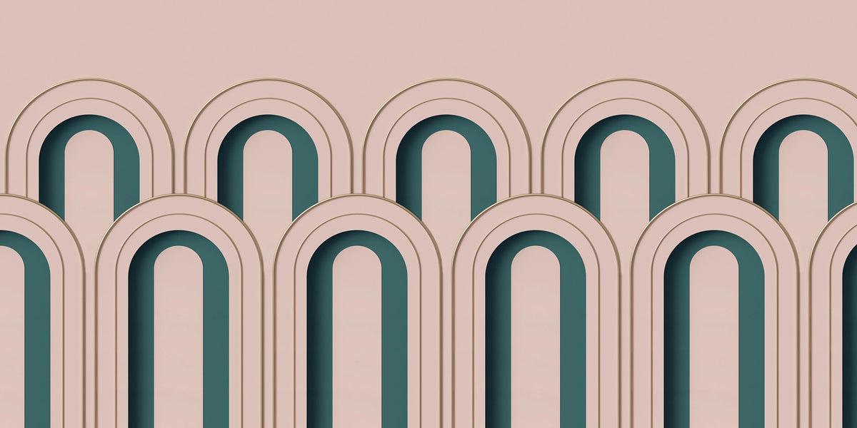 Arch Deco Mural Wallpaper - pure wallpaper artwork