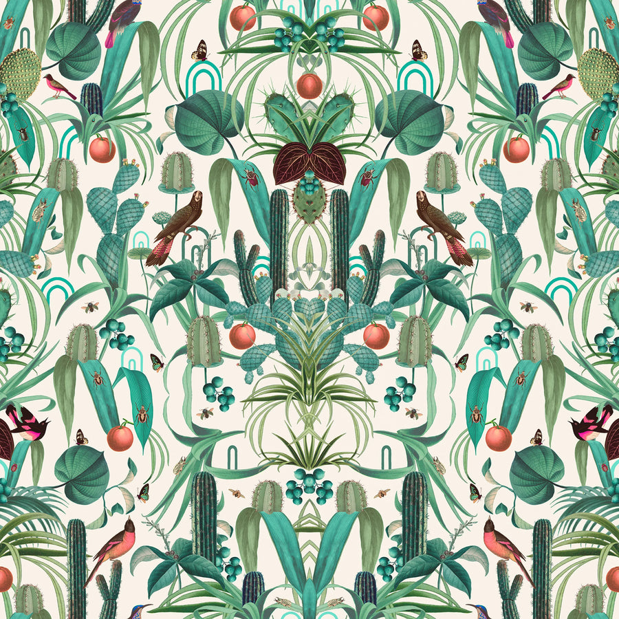 Cuba Jungle Mural Wallpaper