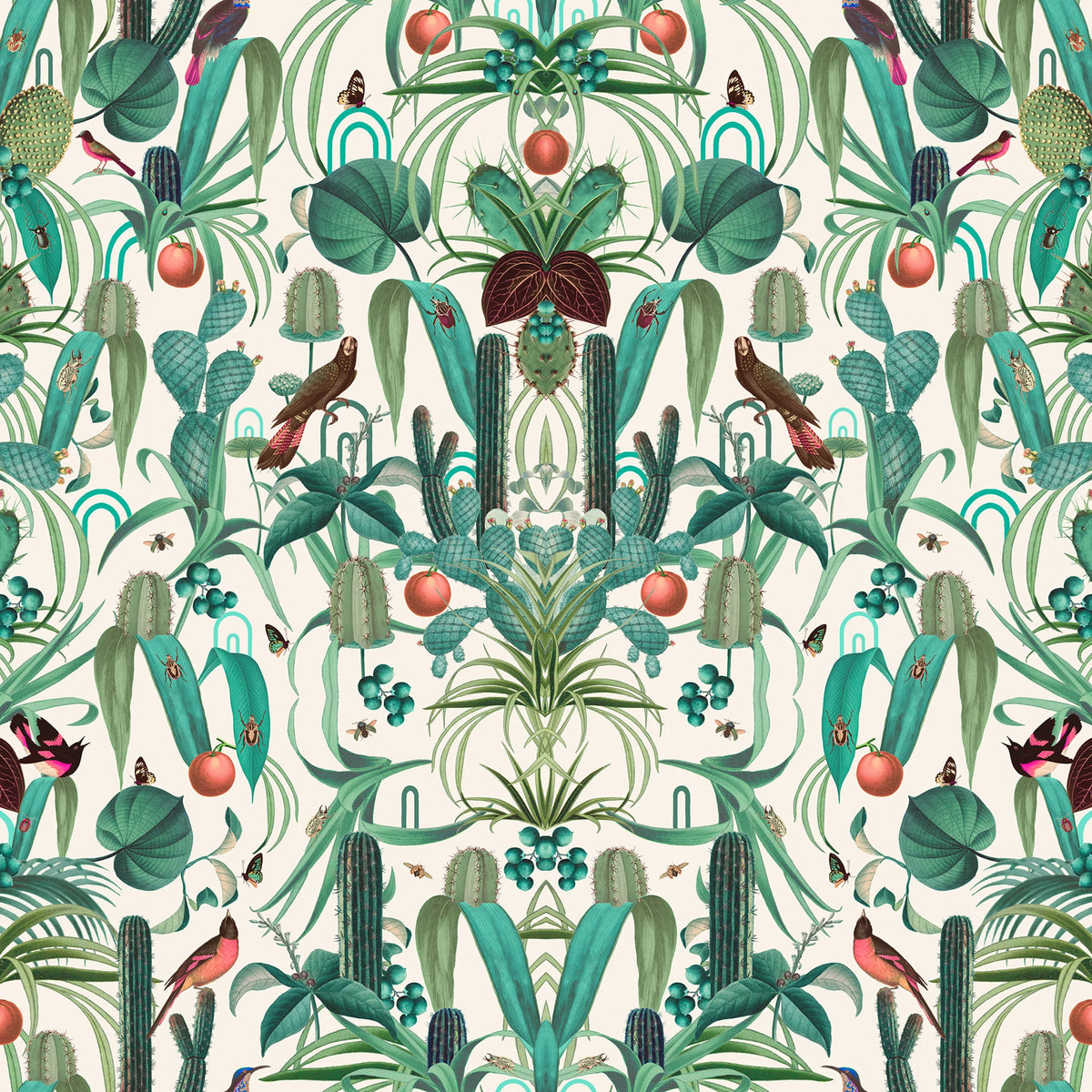Cuba Jungle Mural Wallpaper - pure wallpaper artwork