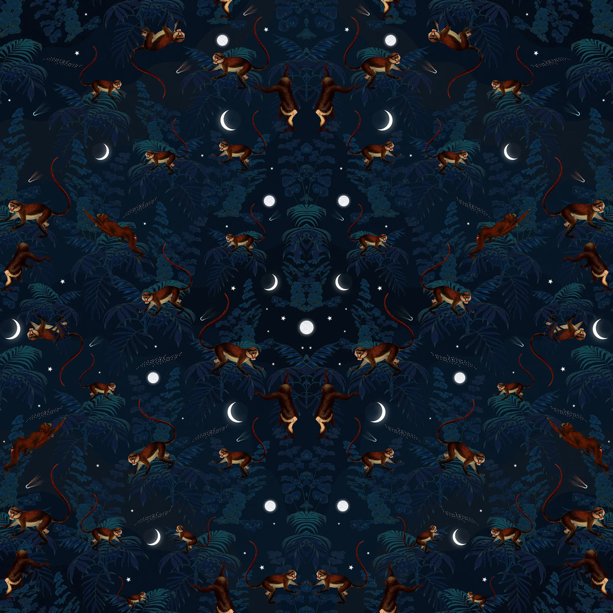 Space Monkey Mural Wallpaper - pure wallpaper artwork