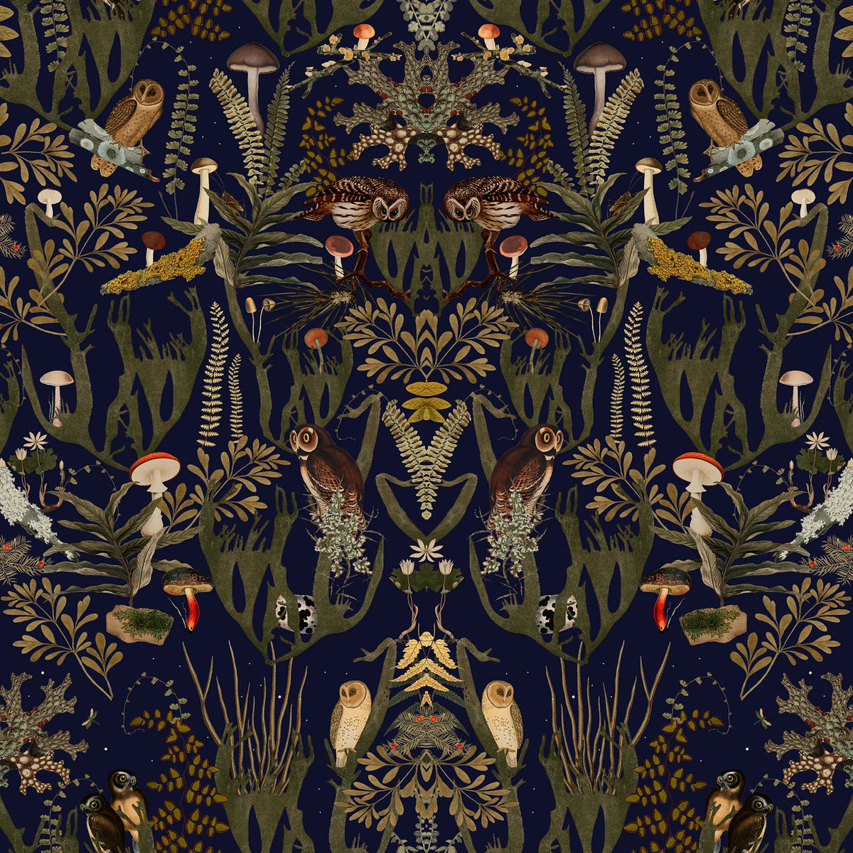 The Swedish Forest Mural Wallpaper - pure wallpaper artwork