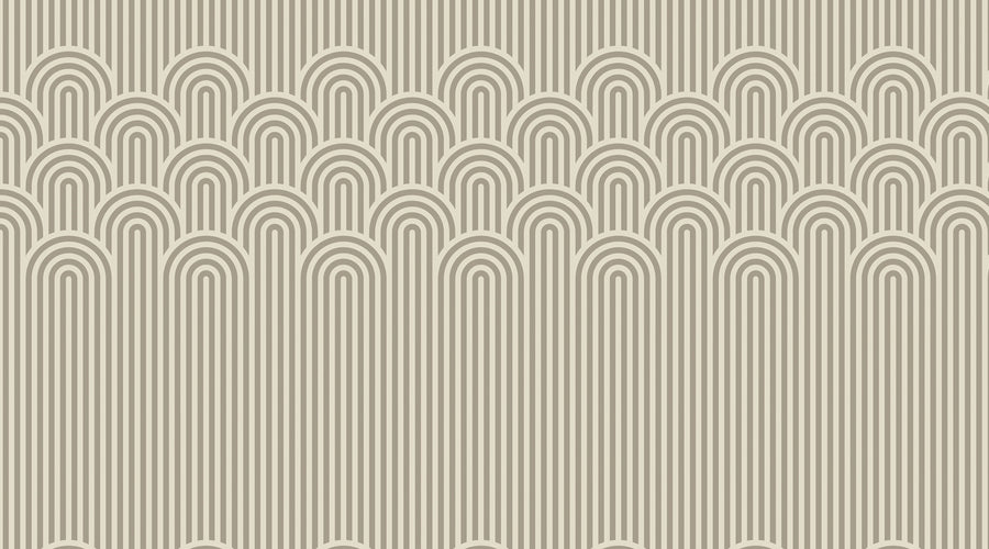 Happy Hills, Vanilla Mural Wallpaper