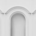 Forest Vaults, White Mural Wallpaper - pure wallpaper artwork