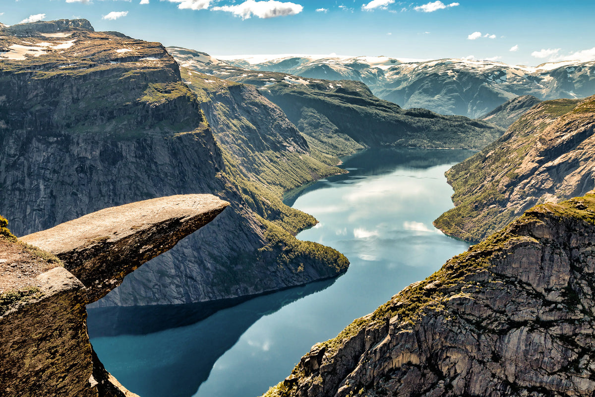 Trolltunga Mural Wallpaper - pure wallpaper artwork