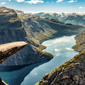 Trolltunga Mural Wallpaper - pure wallpaper artwork