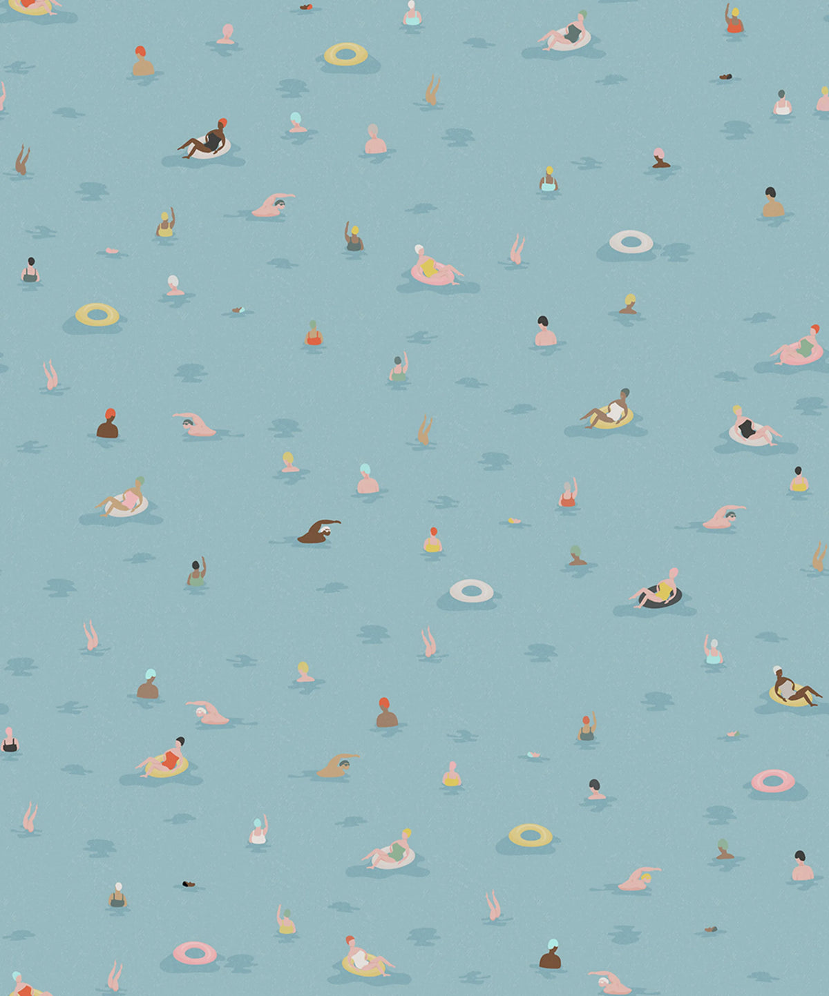 The Bay Mural Wallpaper - pure wallpaper artwork
