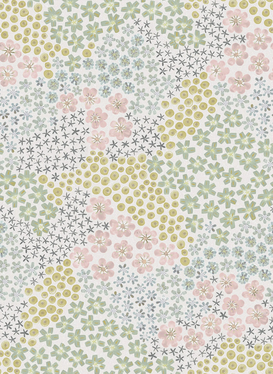 Perennials Mural Wallpaper