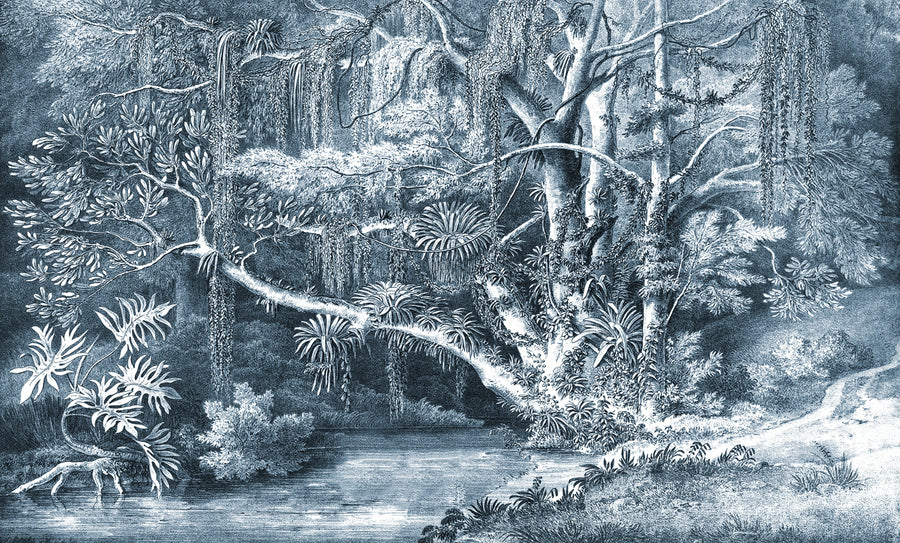 Secret Well, Frost Mural Wallpaper
