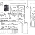 Le Petit Patisserie Mural Wallpaper - pure wallpaper artwork