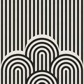 Hilltops, Graphic Mural Wallpaper - pure wallpaper artwork
