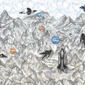Moon Rock Mural Wallpaper - pure wallpaper artwork