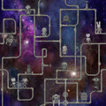 We are Robots, Stardust Mural Wallpaper - pure wallpaper artwork