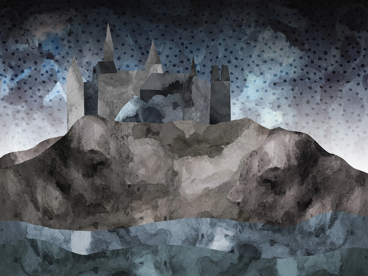Cliff Castle Mural Wallpaper - pure wallpaper artwork