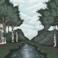 Victorias Garden, Day Mural Wallpaper - pure wallpaper artwork