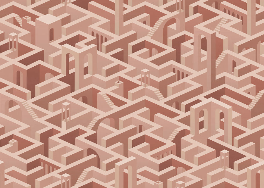 Metropolis, Maze Mural Wallpaper