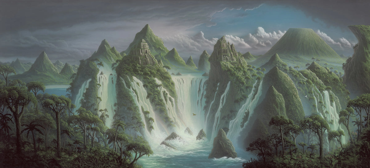 Fantasy World Mural Wallpaper - pure wallpaper artwork