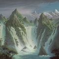 Fantasy World Mural Wallpaper - pure wallpaper artwork