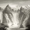 Fantasy World, Vintage Mural Wallpaper - pure wallpaper artwork