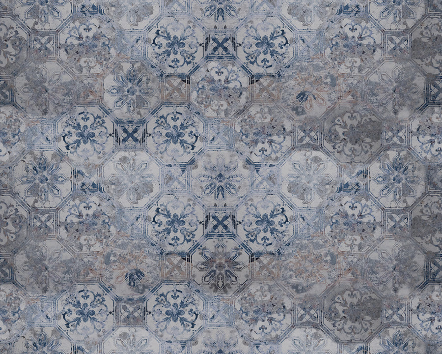 Oriental Tiles Mural Wallpaper