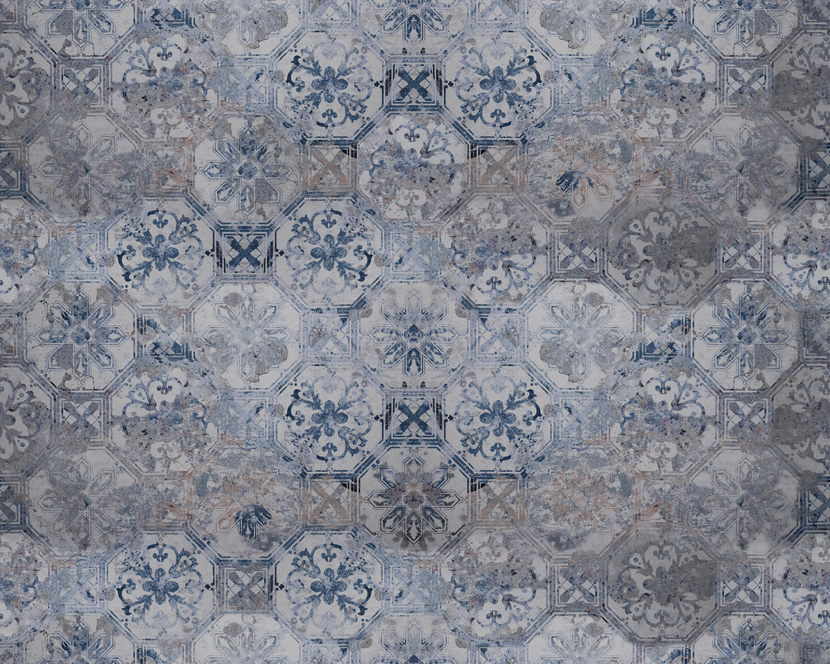 Oriental Tiles Mural Wallpaper - pure wallpaper artwork