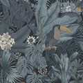 Furada, Teal Mural Wallpaper - pure wallpaper artwork