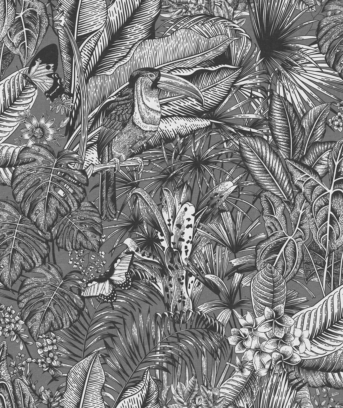 Furada, Graphite Mural Wallpaper - pure wallpaper artwork