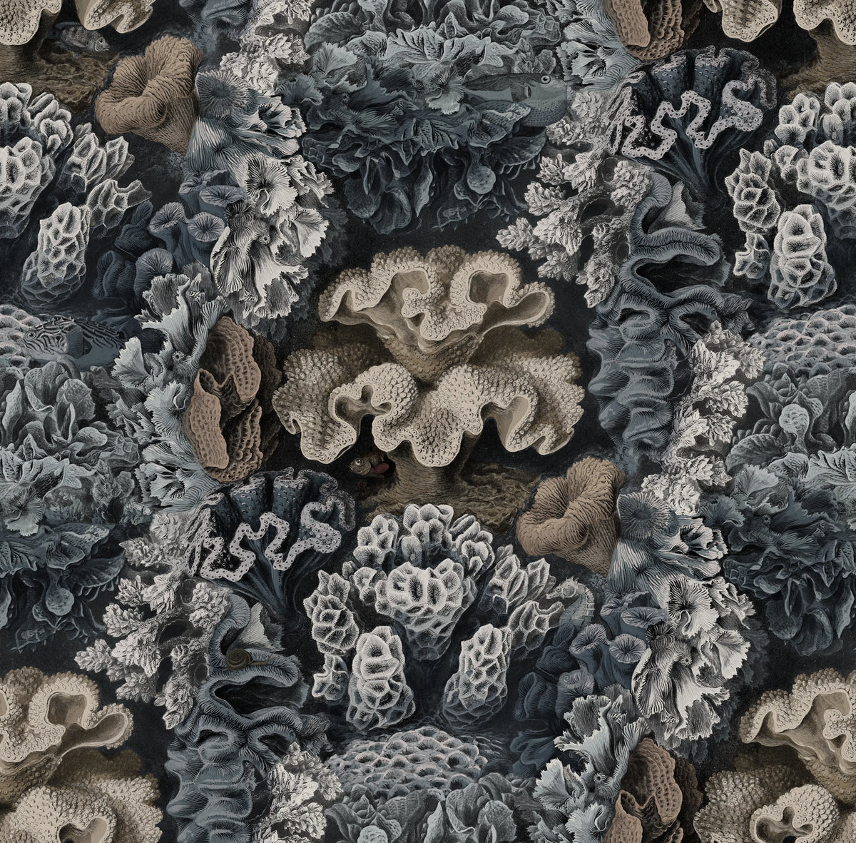 Aquila, Teal Mural Wallpaper - pure wallpaper artwork