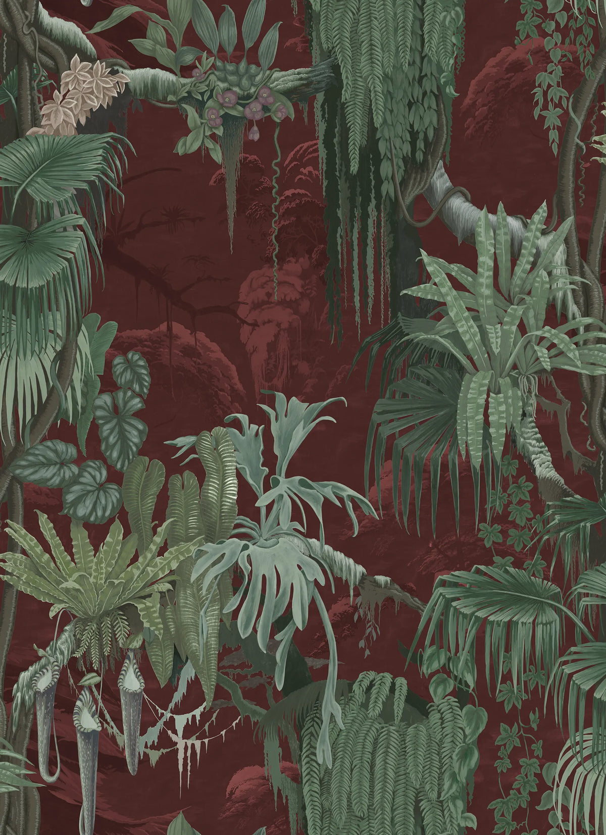Madagascar, Rust Mural Wallpaper - pure wallpaper artwork