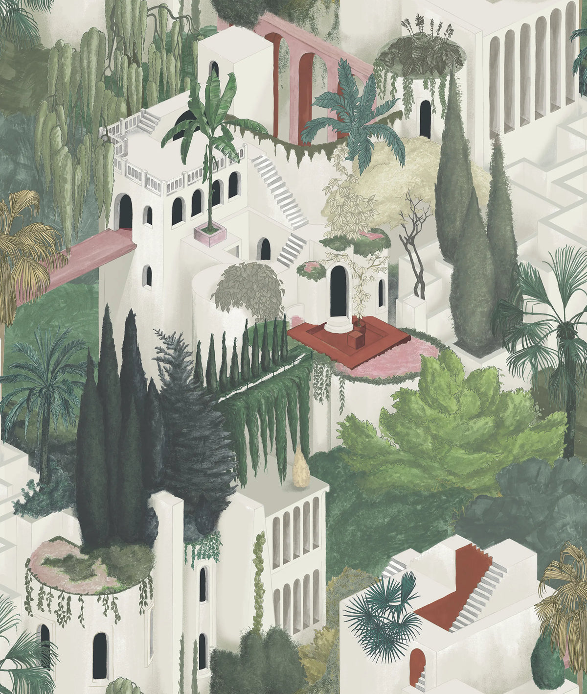 Toledo, Pearl Mural Wallpaper - pure wallpaper artwork