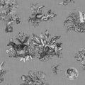 Cork, Graphite Mural Wallpaper - pure wallpaper artwork