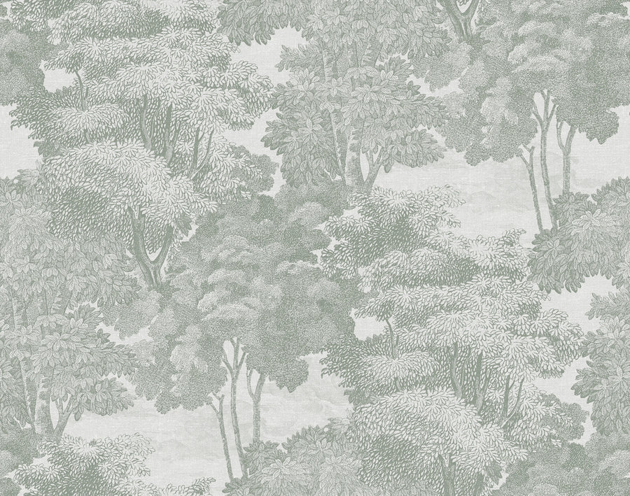Saint Sebastian, Pistachio Mural Wallpaper