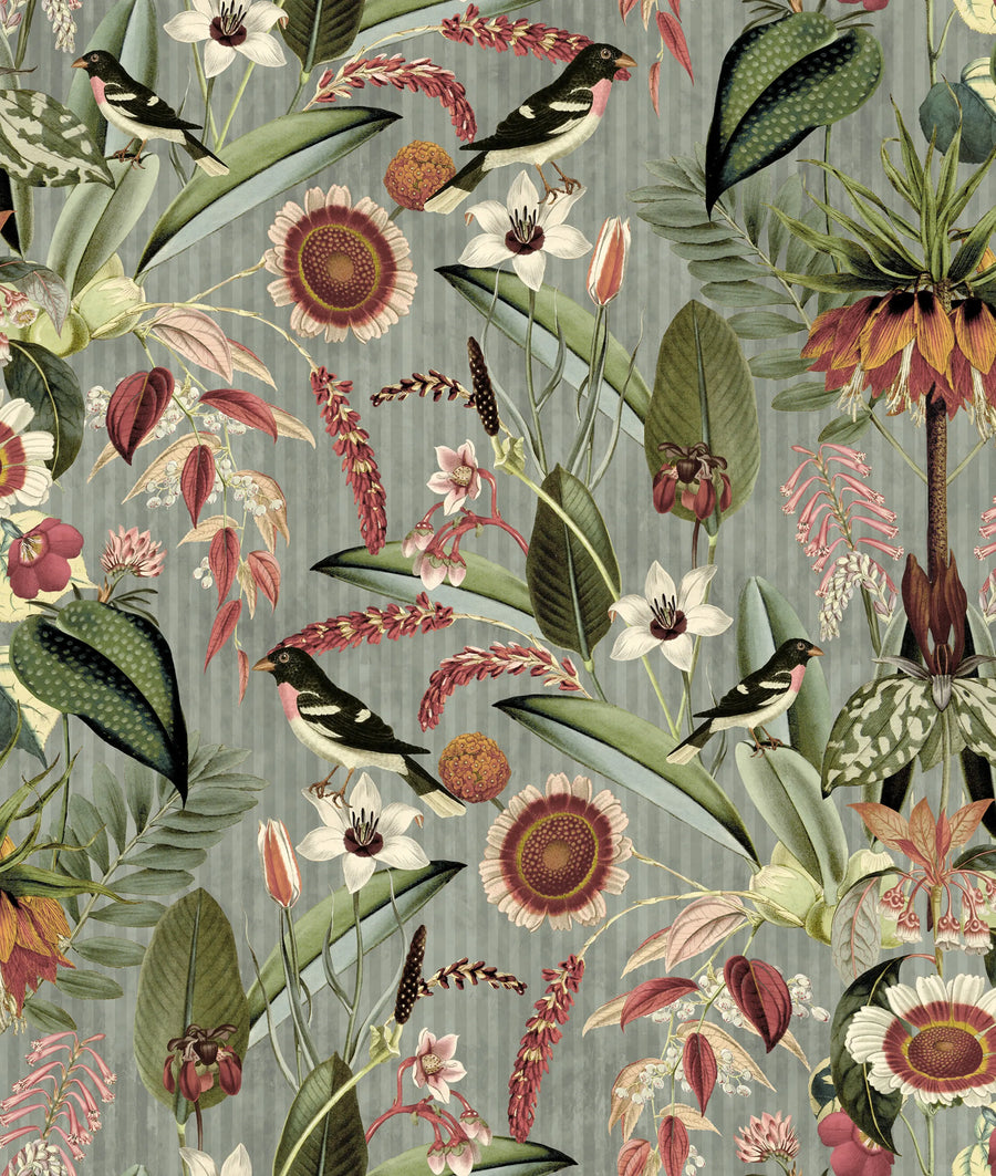 Arlon, Green Mural Wallpaper
