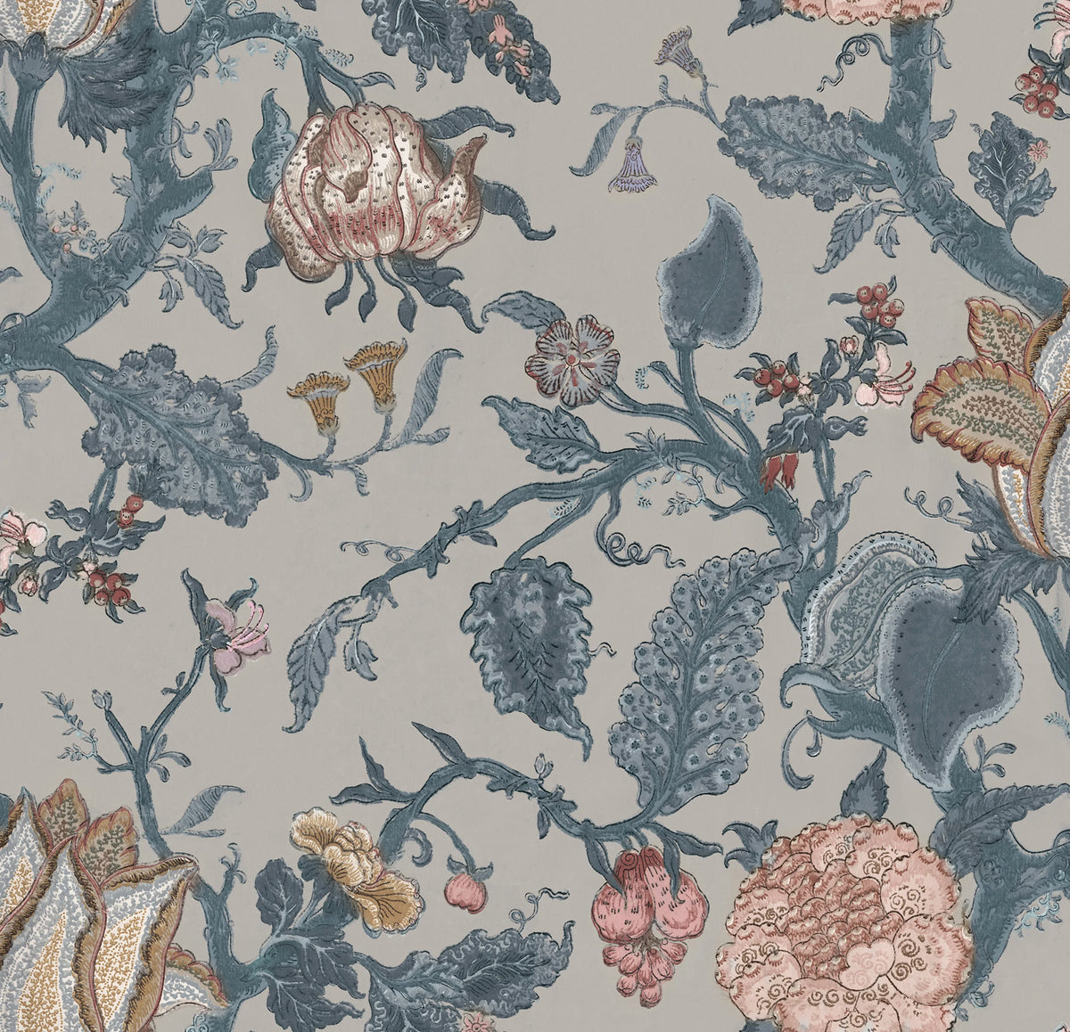 Carnaby, Slate Mural Wallpaper - pure wallpaper artwork