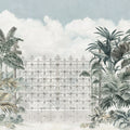 Jaipur, Sage Mural Wallpaper - pure wallpaper artwork