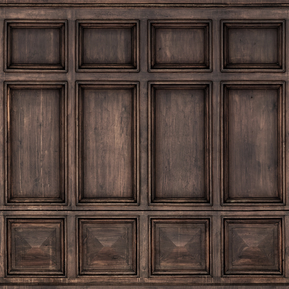 Oxford, Walnut Mural Wallpaper - pure wallpaper artwork