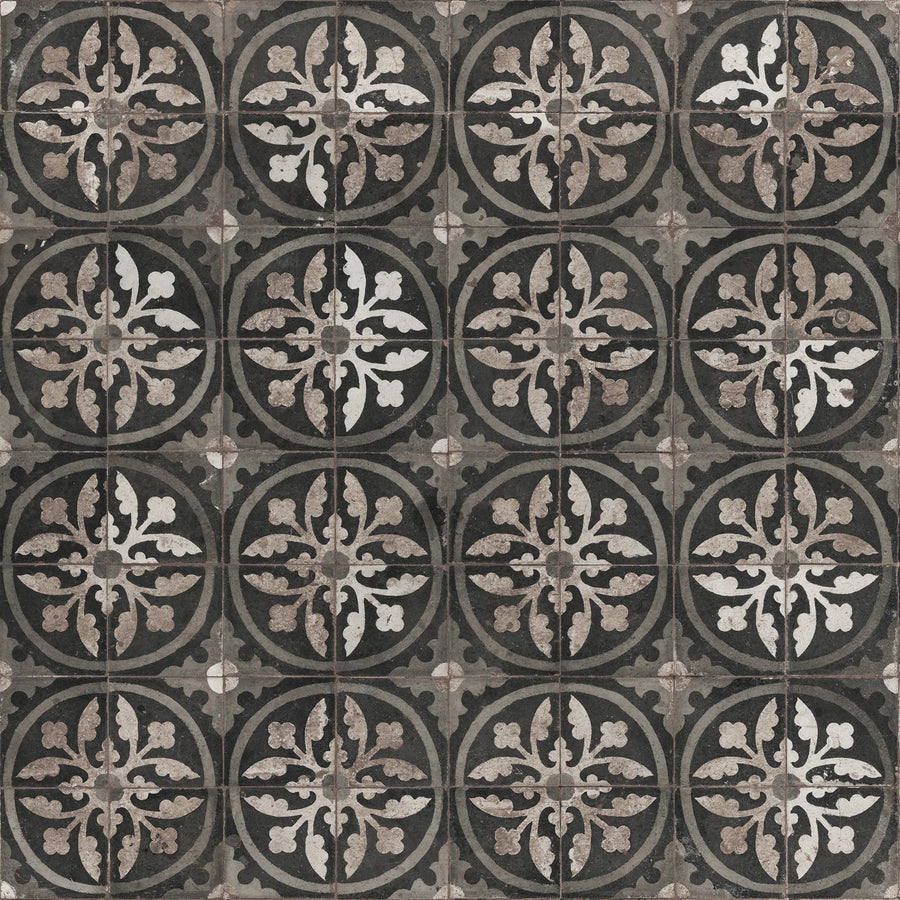 Ravenna, Charcoal Mural Wallpaper