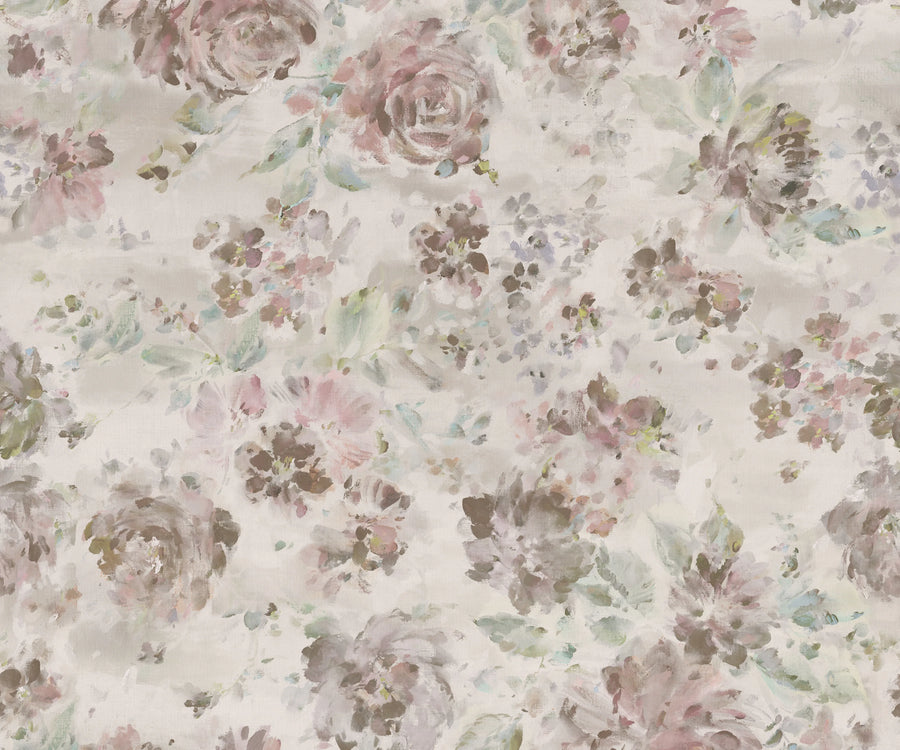 Fontvieille, Dusty Pink Mural Wallpaper